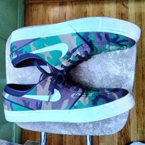 Men's Nike Zoom Stefan Janoski Canvas 'Camo' 615957 901